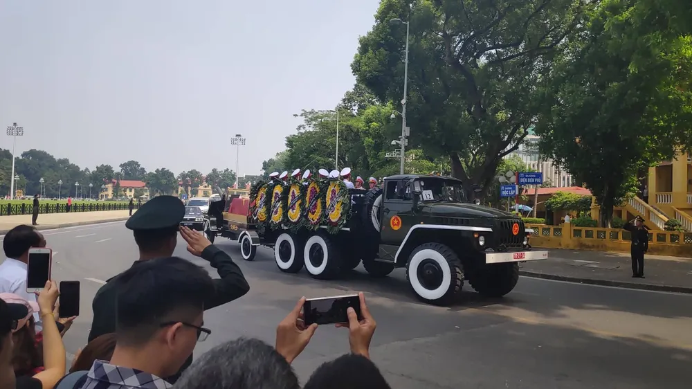 Tổ chức trọng thể Lễ truy điệu, tiễn đưa nguyên Tổng Bí thư Đỗ Mười ảnh 48