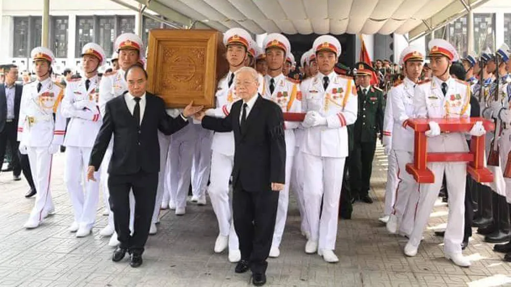 Tổ chức trọng thể Lễ truy điệu, tiễn đưa nguyên Tổng Bí thư Đỗ Mười ảnh 25