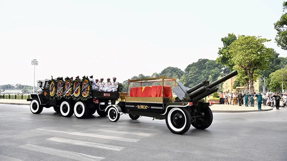 Tổ chức trọng thể Lễ truy điệu, tiễn đưa nguyên Tổng Bí thư Đỗ Mười ảnh 50