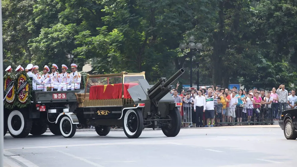 Tổ chức trọng thể Lễ truy điệu, tiễn đưa nguyên Tổng Bí thư Đỗ Mười ảnh 60