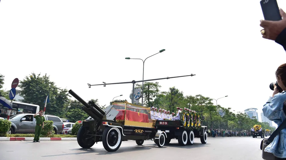 Tổ chức trọng thể Lễ truy điệu, tiễn đưa nguyên Tổng Bí thư Đỗ Mười ảnh 62