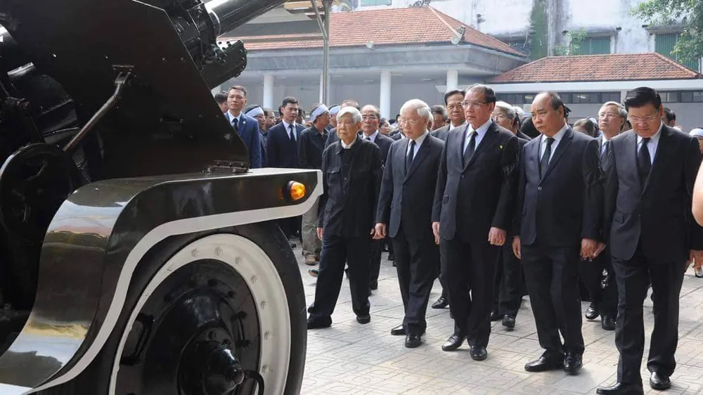 Tổ chức trọng thể Lễ truy điệu, tiễn đưa nguyên Tổng Bí thư Đỗ Mười ảnh 35