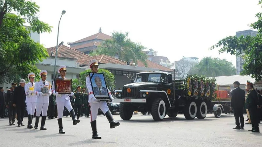 Tổ chức trọng thể Lễ truy điệu, tiễn đưa nguyên Tổng Bí thư Đỗ Mười ảnh 31