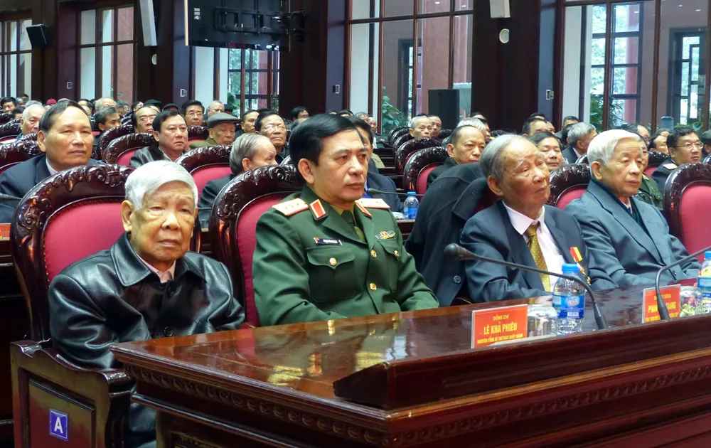 Gặp mặt cán bộ cao cấp quân đội nghỉ hưu, nghỉ công tác khu vực phía Bắc ảnh 1