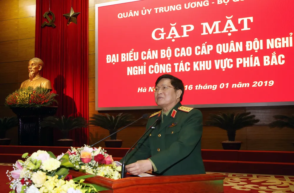 Gặp mặt cán bộ cao cấp quân đội nghỉ hưu, nghỉ công tác khu vực phía Bắc ảnh 3