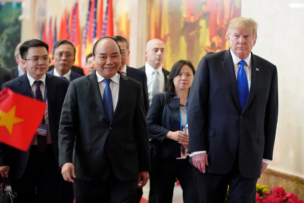 Thủ tướng Nguyễn Xuân Phúc hội kiến Tổng thống Donald Trump ảnh 5