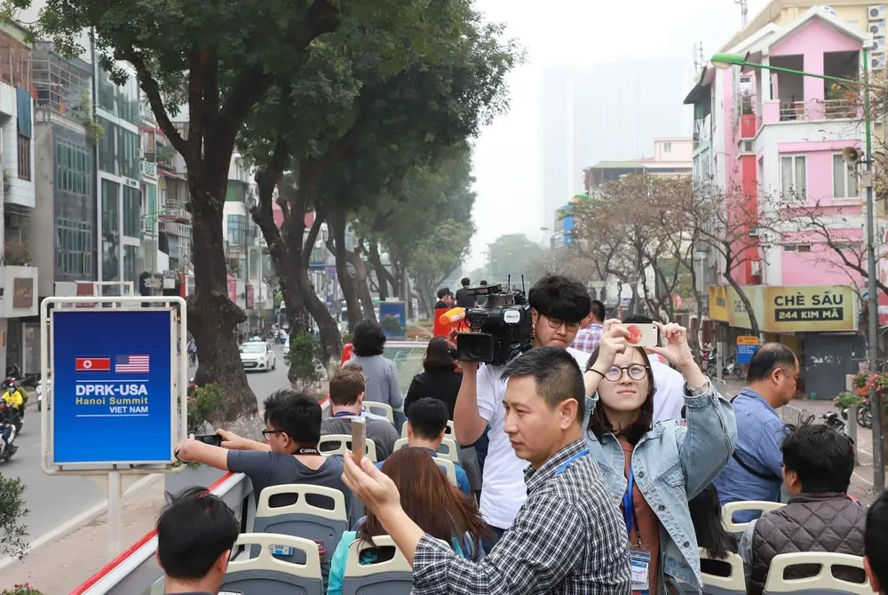 An ninh siết chặt trước cuộc họp của Tổng thống Mỹ Donald Trump  ảnh 9