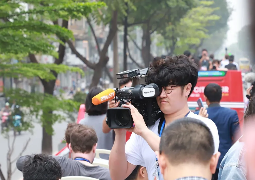 An ninh siết chặt trước cuộc họp của Tổng thống Mỹ Donald Trump  ảnh 8