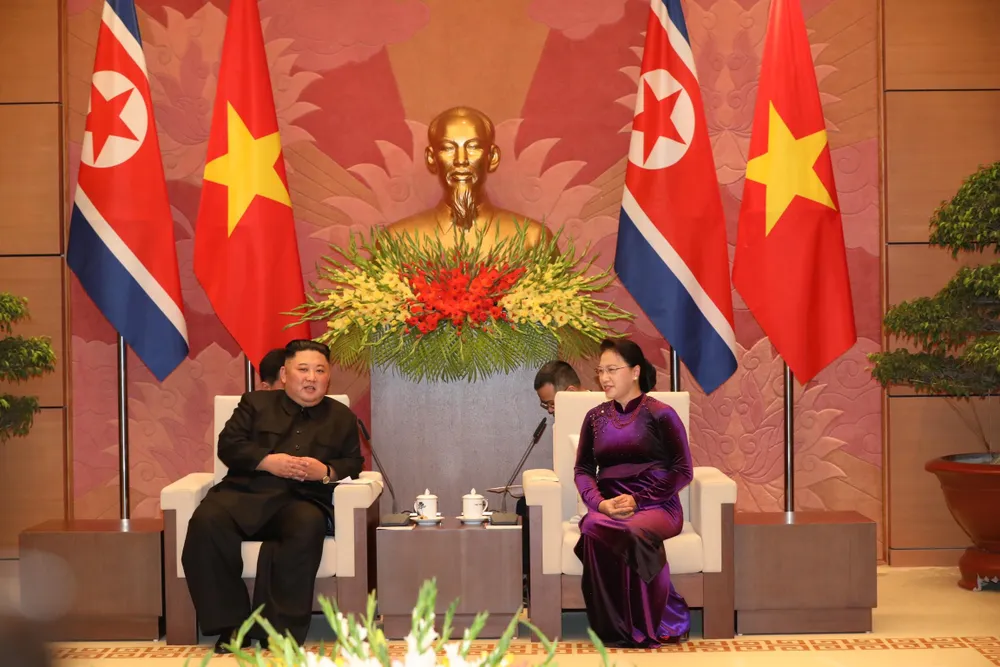 Chủ tịch Kim Jong-un hội kiến Thủ tướng và gặp gỡ Chủ tịch Quốc hội ảnh 8