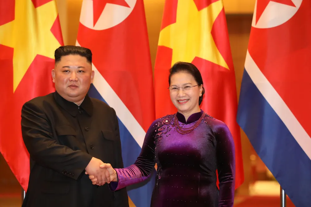 Chủ tịch Kim Jong-un hội kiến Thủ tướng và gặp gỡ Chủ tịch Quốc hội ảnh 7