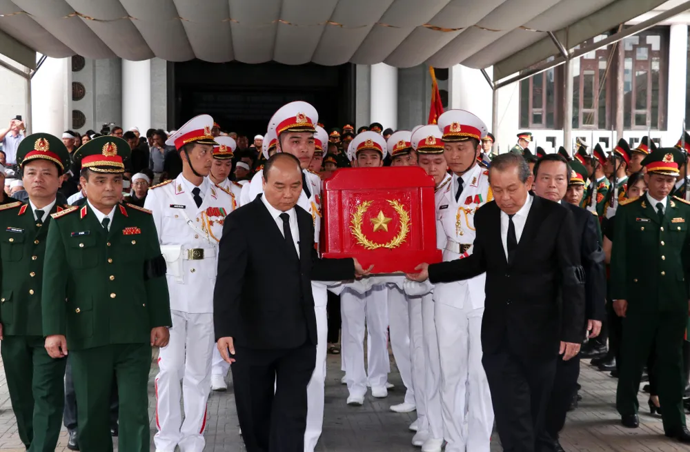 Tiễn đưa Trung tướng Đồng Sỹ Nguyên về nơi an nghỉ cuối cùng ảnh 5