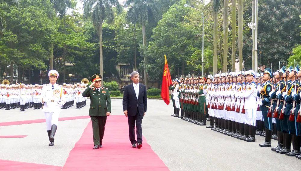 Việt Nam và Nhật Bản tăng cường quan hệ toàn diện về quốc phòng ảnh 2