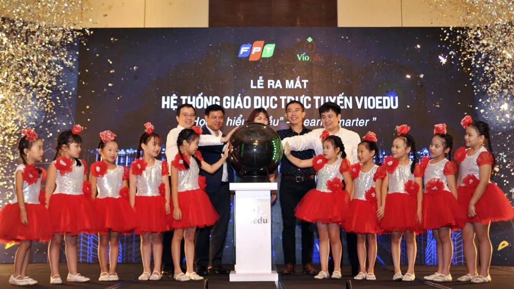 Hệ thống giáo dục trực tuyến VioEdu được FPT ra mắt sau 2 năm xây dựng, phát triển.  Ảnh: T.B.