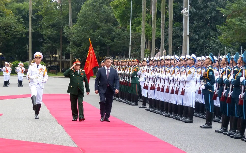 Việt Nam và Mông Cổ tăng cường hợp tác về quốc phòng ảnh 2