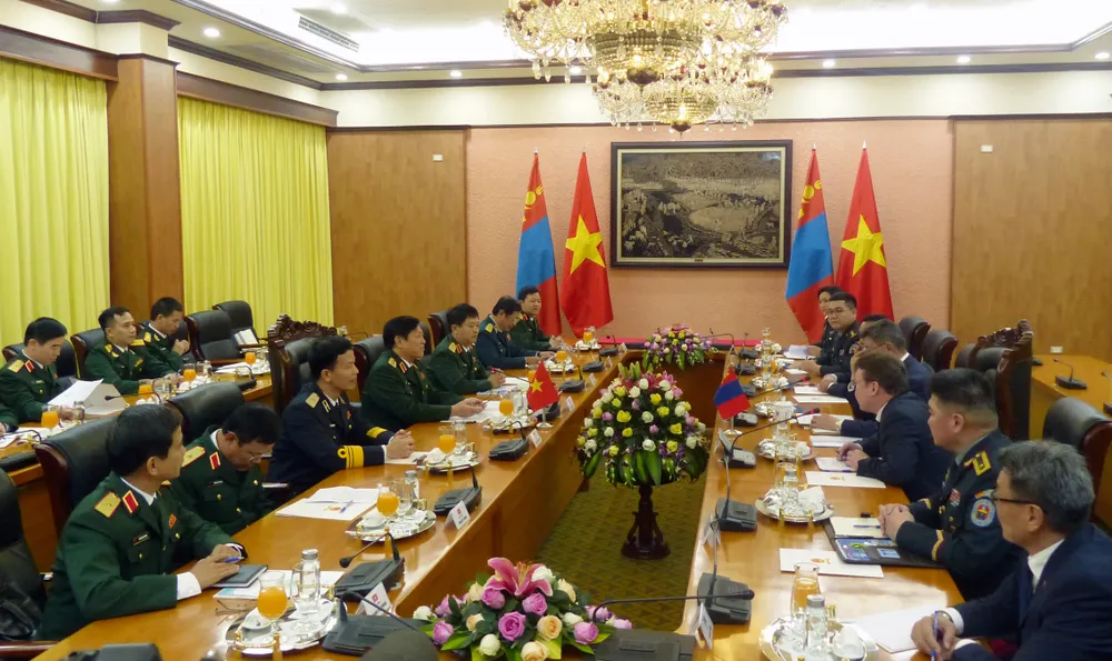 Việt Nam và Mông Cổ tăng cường hợp tác về quốc phòng ảnh 4