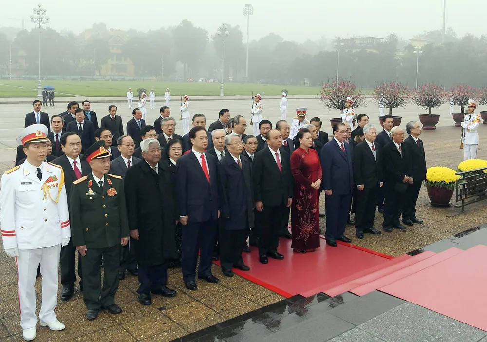 Mít tinh trọng thể kỷ niệm 90 năm Ngày thành lập Đảng Cộng sản Việt Nam ảnh 10