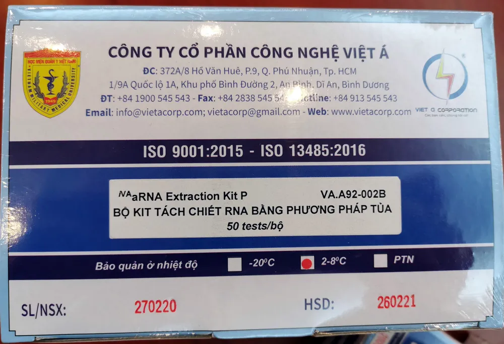 Chính thức cấp phép sản xuất đại trà bộ kít phát hiện nhanh dịch Covid-19