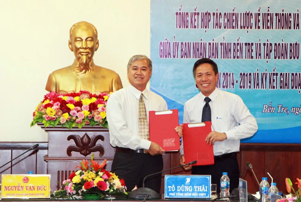 Bến Tre tiếp tục lựa chọn VNPT để hoàn thiện chính quyền điện tử, hướng tới chính quyền số ảnh 2