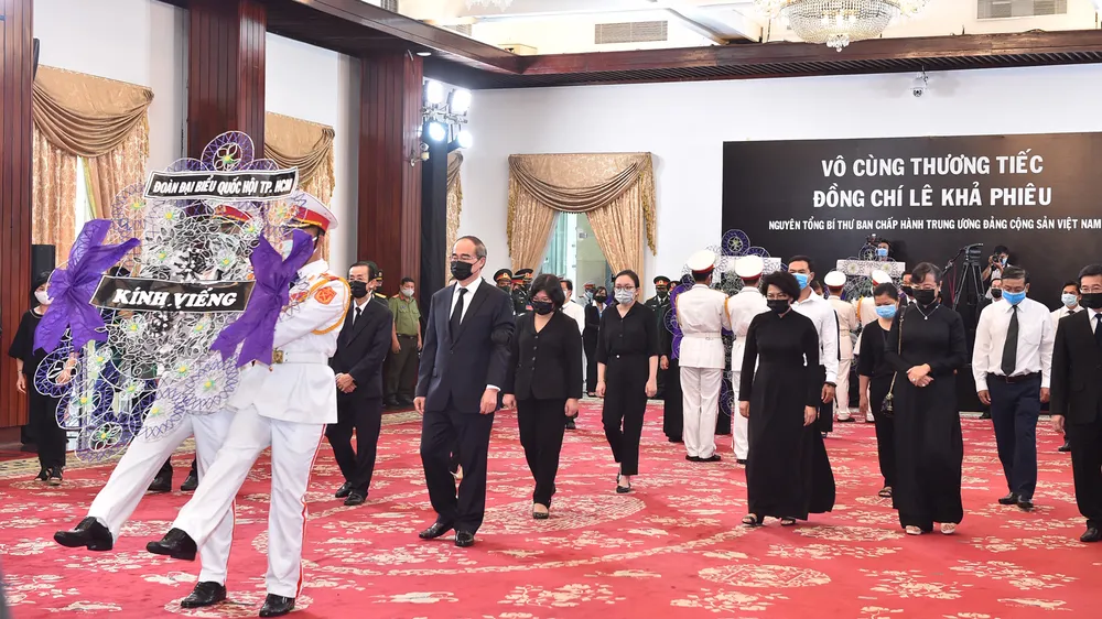 Cử hành trọng thể Quốc tang nguyên Tổng Bí thư Lê Khả Phiêu ảnh 42