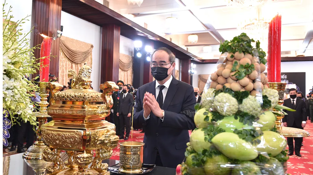 Cử hành trọng thể Quốc tang nguyên Tổng Bí thư Lê Khả Phiêu ảnh 36