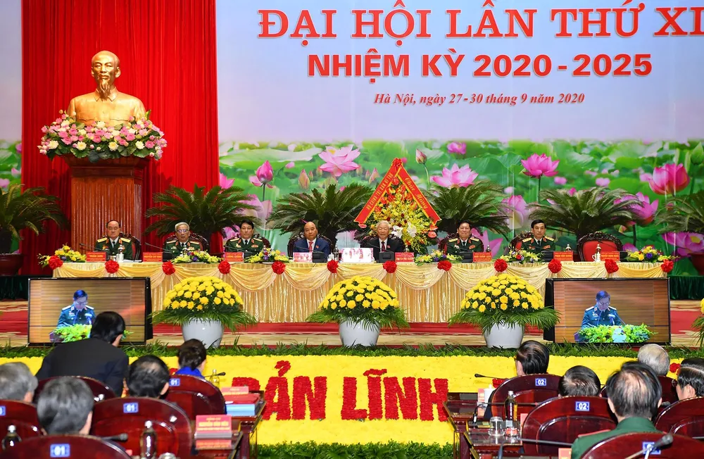 Khai mạc trọng thể Đại hội Đại biểu Đảng bộ Quân đội lần thứ XI, nhiệm kỳ 2020 - 2025 ảnh 5