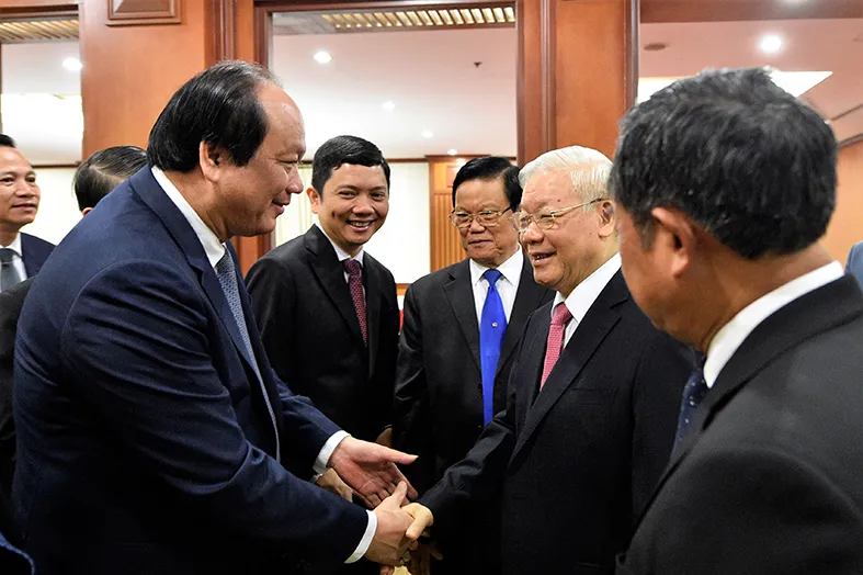 Hoàn thiện các phương án nhân sự, bảo đảm đủ về số lượng, đúng về tiêu chuẩn, chất lượng ảnh 4