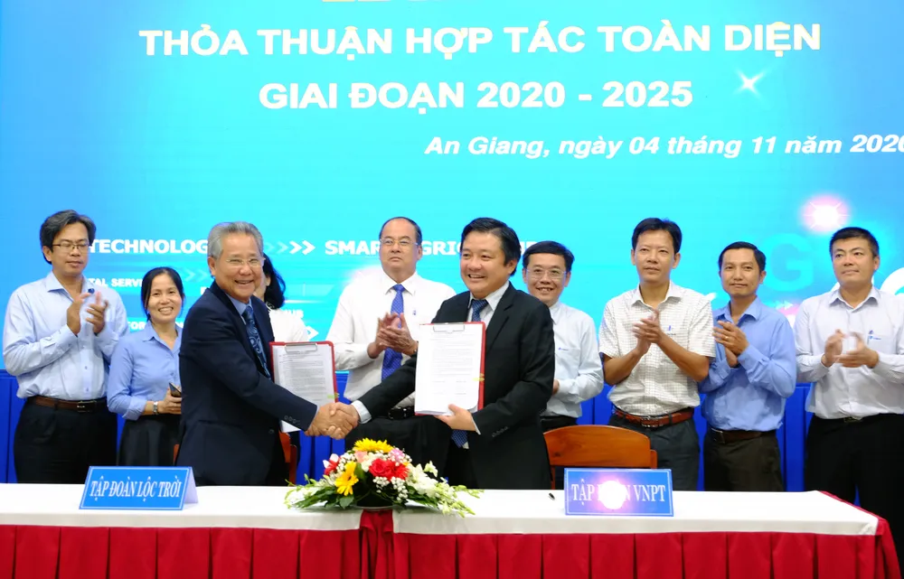 VNPT hợp tác với Lộc Trời phát triển nông nghiệp thông minh  ​ ảnh 1