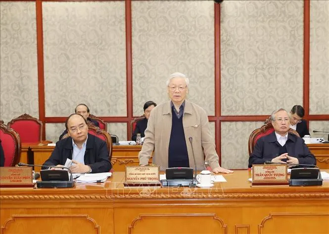 Nghiêm túc tiếp thu ý kiến xác đáng, hoàn thiện dự thảo các văn kiện Đại hội XIII của Đảng  ảnh 1