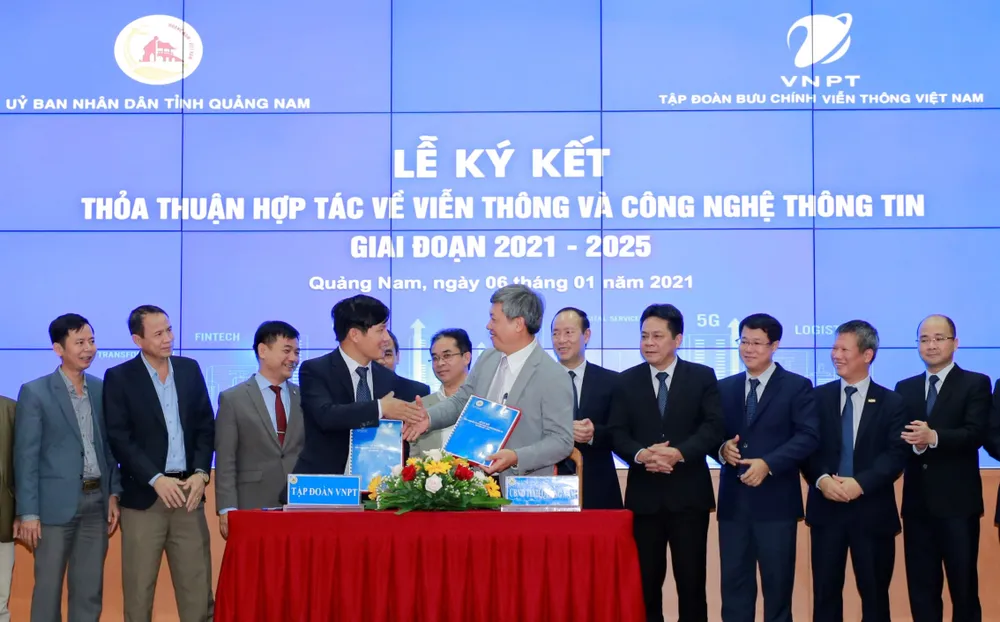 VNPT cam kết giúp Quảng Nam đẩy nhanh quá trình chuyển đổi số ảnh 1