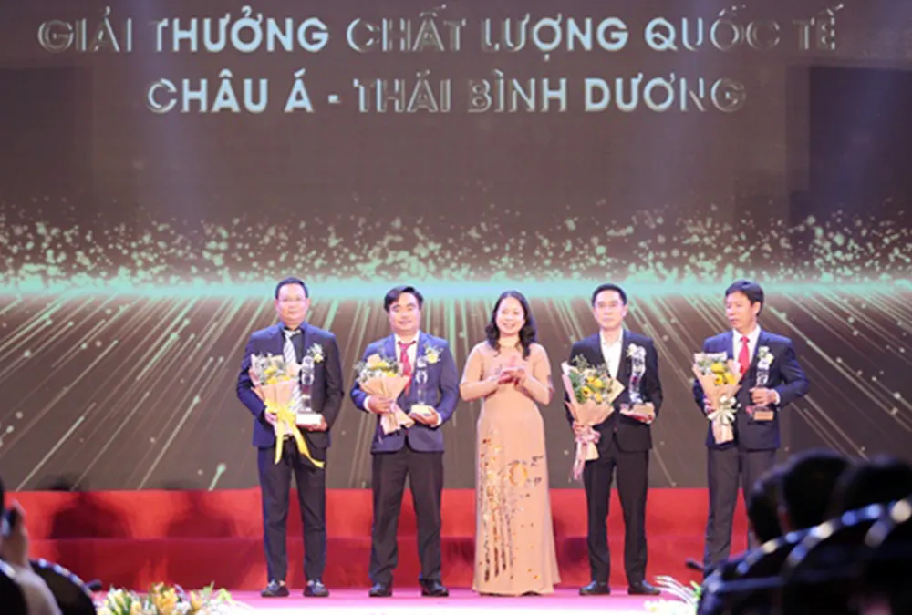 Vinh danh 116 doanh nghiệp đoạt Giải thưởng Chất lượng quốc gia  ảnh 1