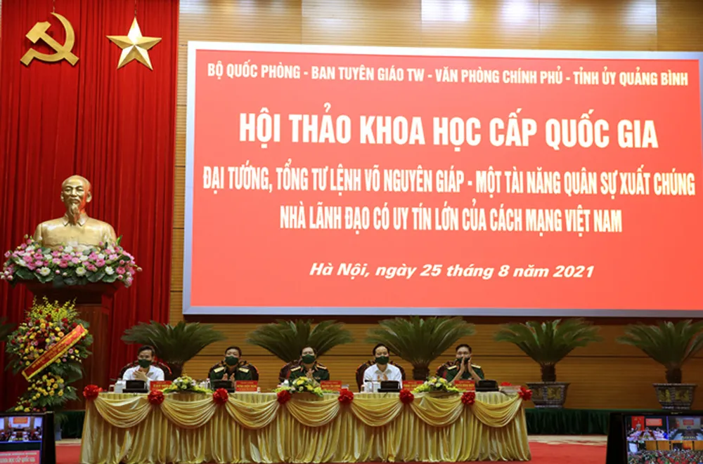 Hội thảo khoa học cấp quốc gia về Đại tướng Võ Nguyên Giáp ảnh 1