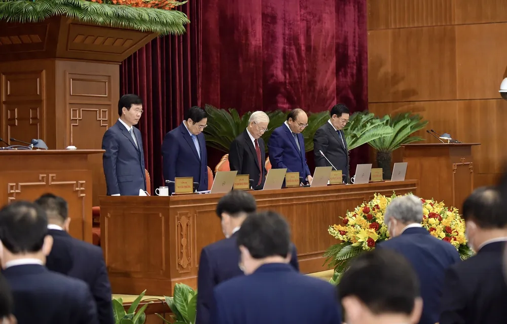 Khai mạc Hội nghị Trung ương 4, khóa XIII: Tiếp tục đẩy mạnh công tác xây dựng và chỉnh đốn Đảng ảnh 4