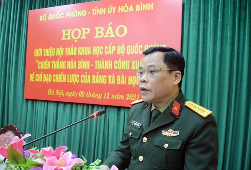 Bộ Quốc phòng tổ chức hội thảo khoa học 70 năm Chiến thắng Hòa Bình ảnh 2