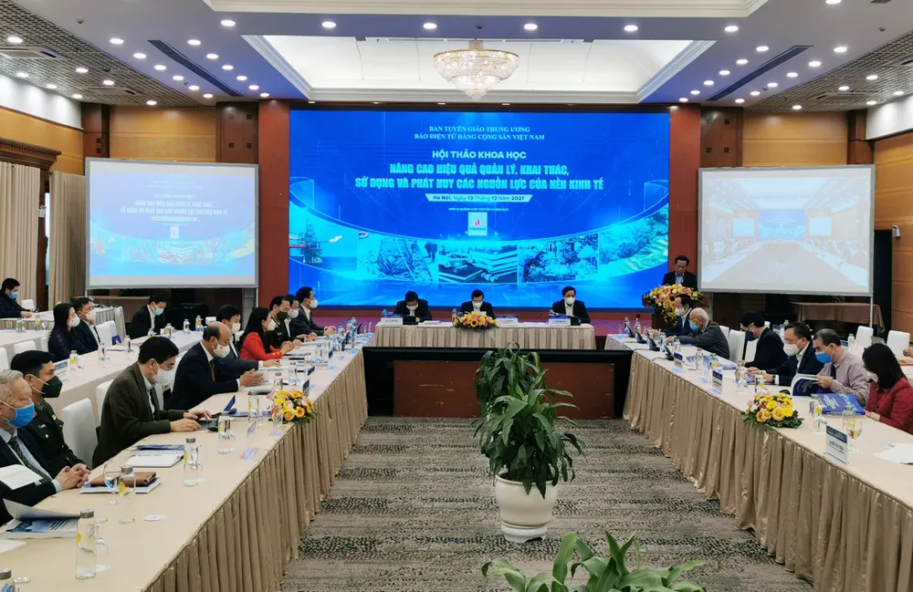 Nâng cao hiệu quả quản lý, khai thác và phát huy các nguồn lực của nền kinh tế ảnh 1