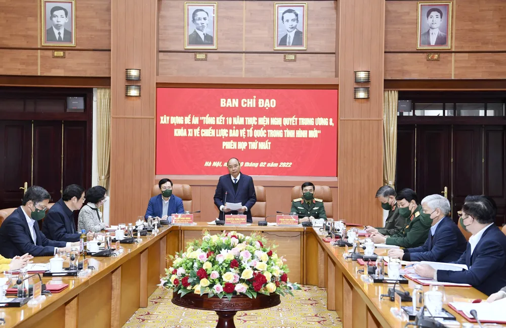 Chủ tịch nước: Kiên quyết, kiên trì bảo vệ độc lập chủ quyền, thống nhất toàn vẹn lãnh thổ Tổ quốc ảnh 1