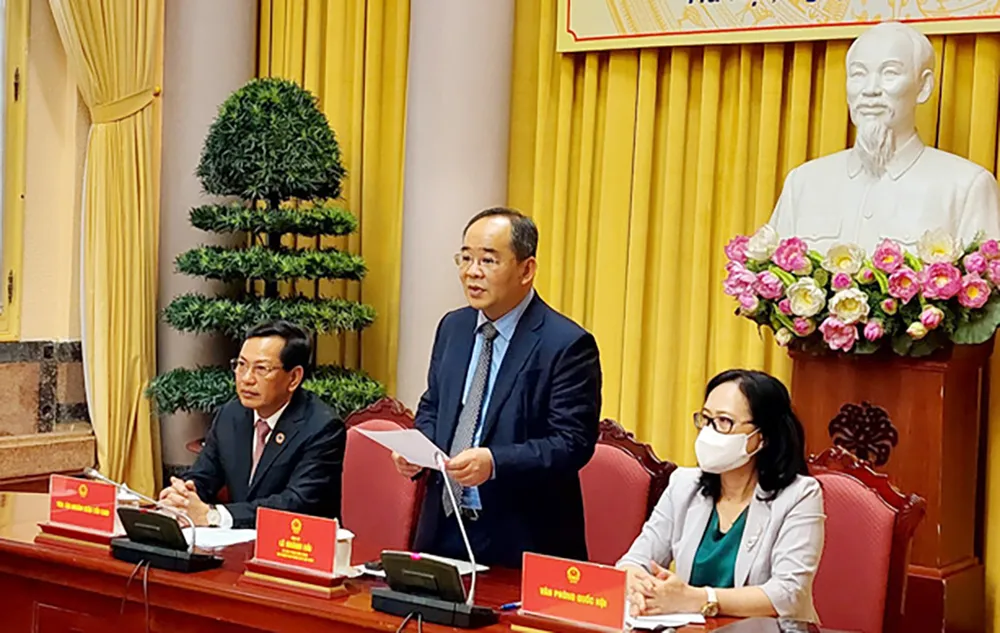 Công bố Pháp lệnh về đưa người nghiện ma túy từ 12 đến dưới 18 tuổi đi cai nghiện bắt buộc ảnh 1