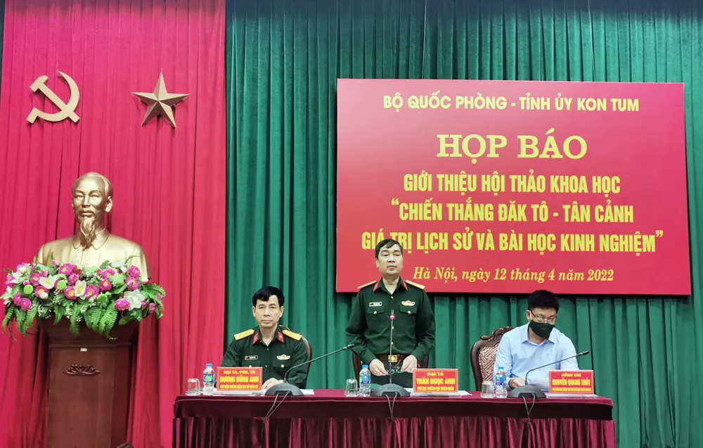 Hội thảo khoa học về 50 năm Chiến thắng Đăk Tô - Tân Cảnh ảnh 2