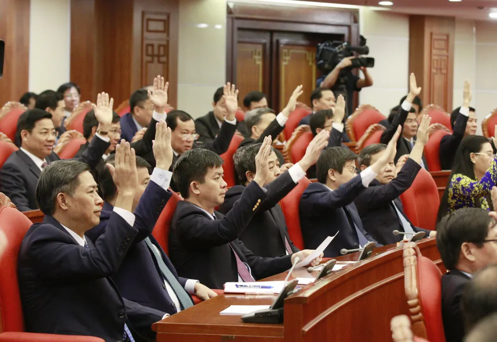 Bế mạc Hội nghị Trung ương 5, khóa XIII: Thống nhất nhiều chủ trương, định hướng cơ bản, quan trọng trên các lĩnh vực ảnh 5