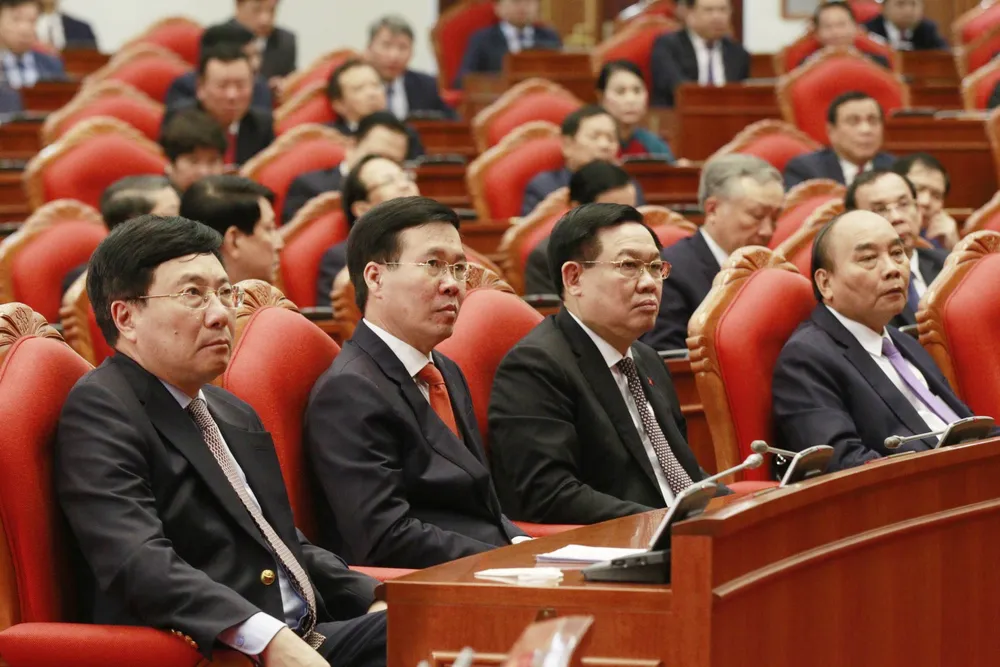 Bế mạc Hội nghị Trung ương 5, khóa XIII: Thống nhất nhiều chủ trương, định hướng cơ bản, quan trọng trên các lĩnh vực ảnh 4