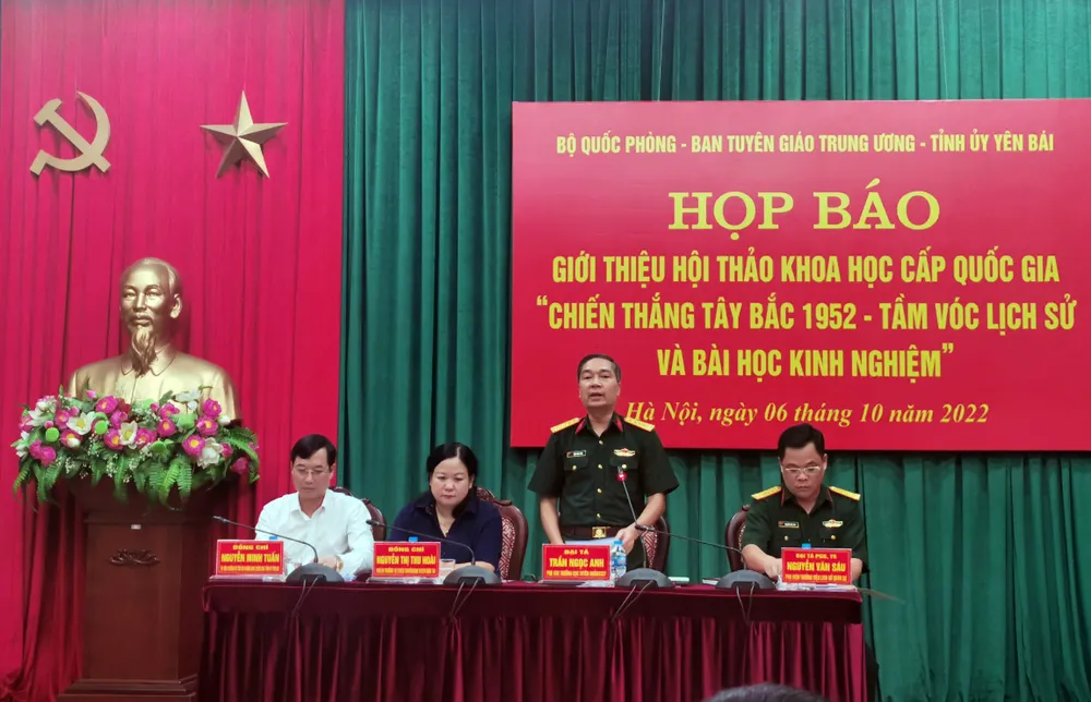 ​Hội thảo khoa học cấp quốc gia kỷ niệm 70 chiến thắng Tây Bắc ảnh 2