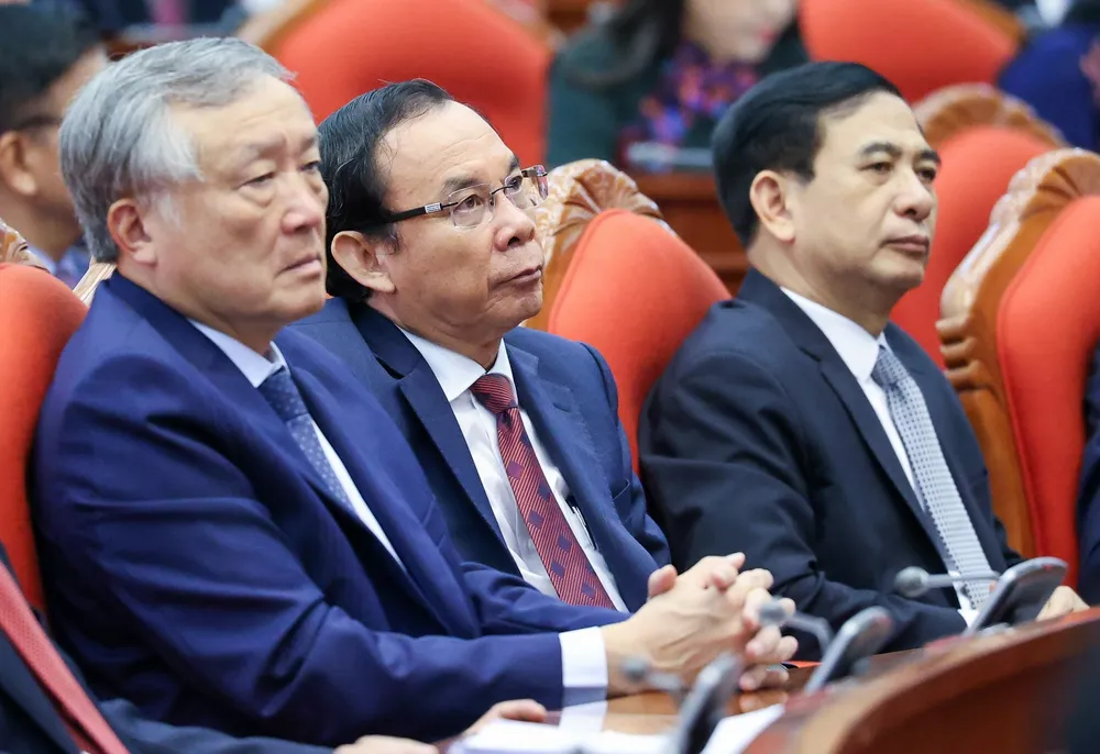 Bế mạc Hội nghị Trung ương 6, khóa XIII: Hoàn thành khối lượng công việc rất lớn, rất quan trọng và phức tạp ảnh 5