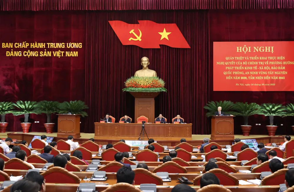 Tổng Bí thư Nguyễn Phú Trọng: Quyết tâm tạo sự chuyển biến mạnh mẽ về phát triển vùng Tây Nguyên ảnh 1