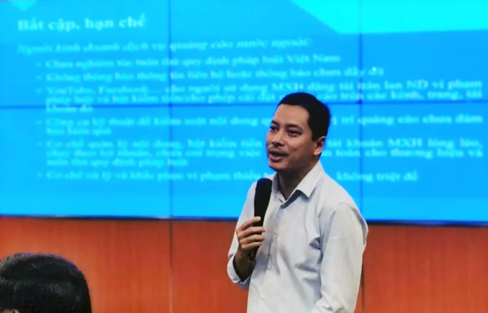 Tăng cường rà soát, quyết liệt xử lý vi phạm quảng cáo trên không gian mạng ảnh 2