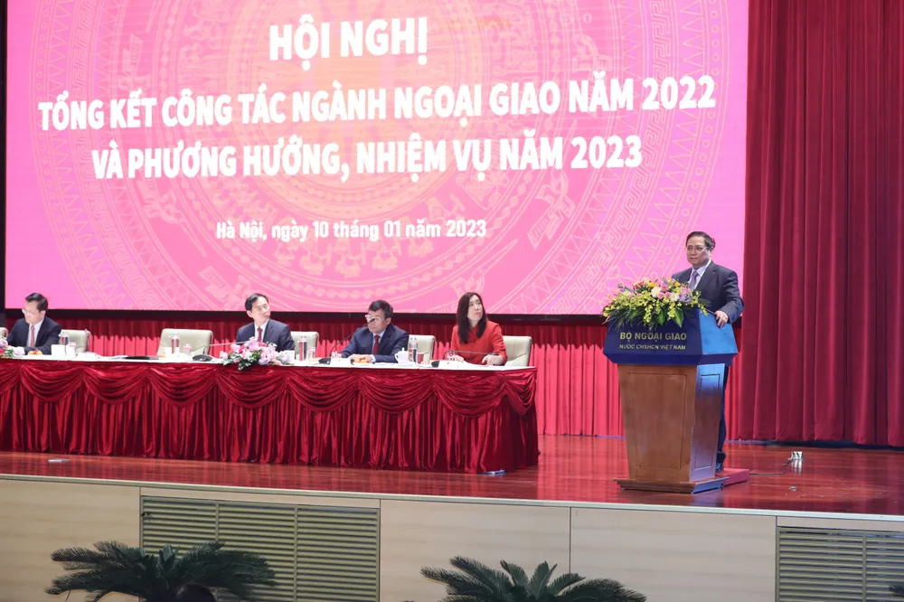 Thủ tướng Phạm Minh Chính phát biểu chỉ đạo hội nghị. Ảnh: QUANG PHÚC