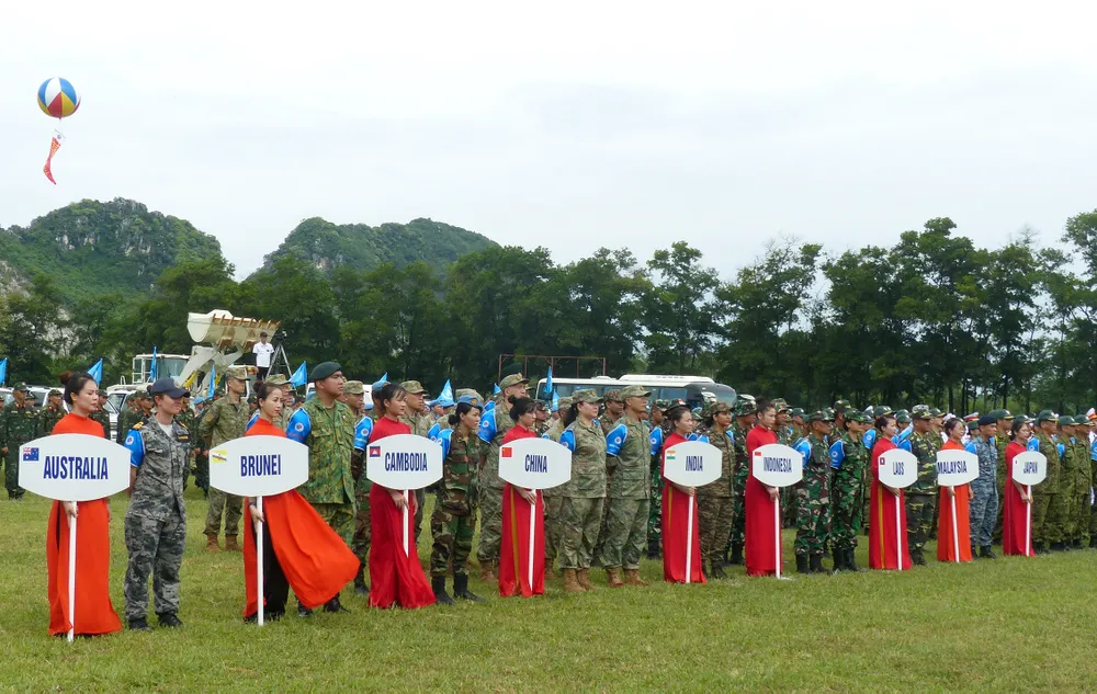 Khai mạc Chương trình đánh giá năng lực tham gia gìn giữ hòa bình trong khuôn khổ ADMM+ ảnh 3 Khai mạc Chương trình đánh giá năng lực tham gia gìn giữ hòa bình trong khuôn khổ ADMM+ ảnh 3