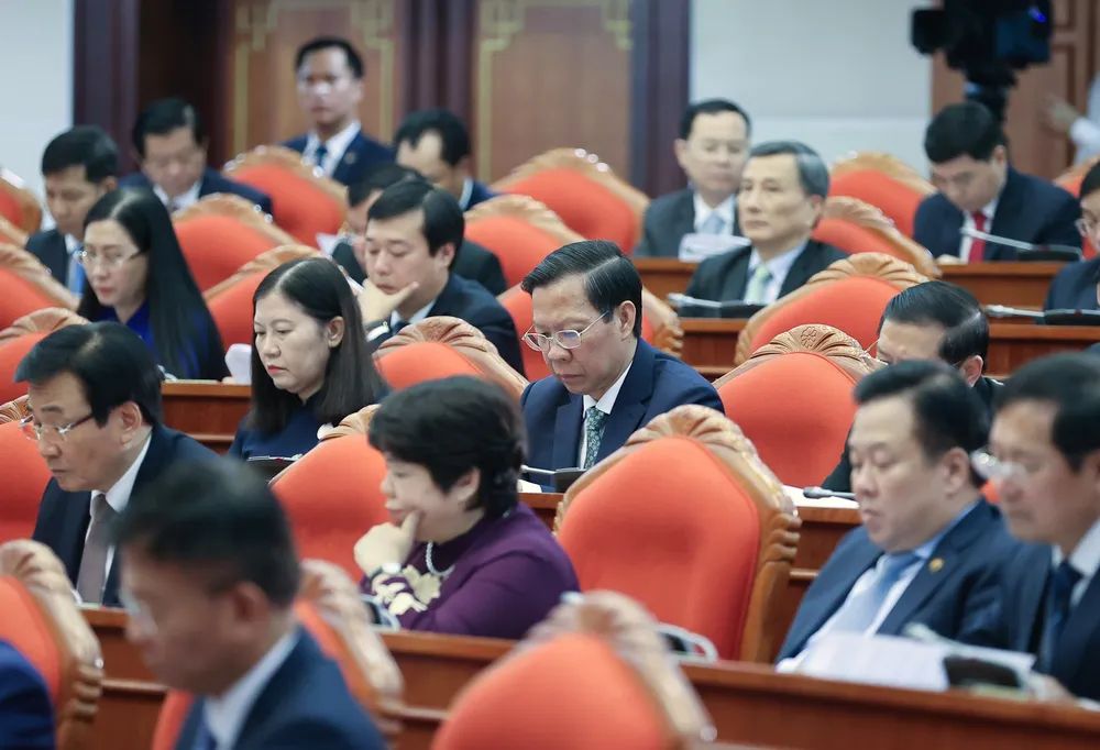 Các đại biểu tham dự hội nghị trong phiên khai mạc. Ảnh: VIẾT CHUNG Các đại biểu tham dự hội nghị trong phiên khai mạc. Ảnh: VIẾT CHUNG