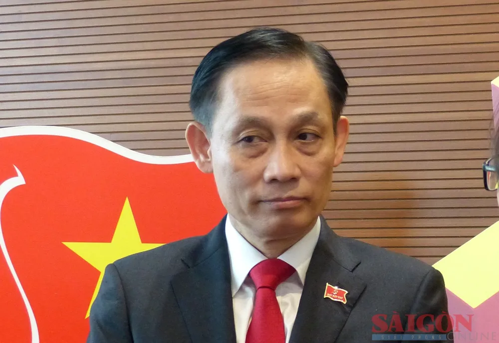 Đồng chí Lê Hoài Trung trả lời báo chí tại Đại hội đại biểu toàn quốc lần thứ XIII của Đảng, tháng 1-2021, Ảnh: TRẦN BÌNH Đồng chí Lê Hoài Trung trả lời báo chí tại Đại hội đại biểu toàn quốc lần thứ XIII của Đảng, tháng 1-2021, Ảnh: TRẦN BÌNH