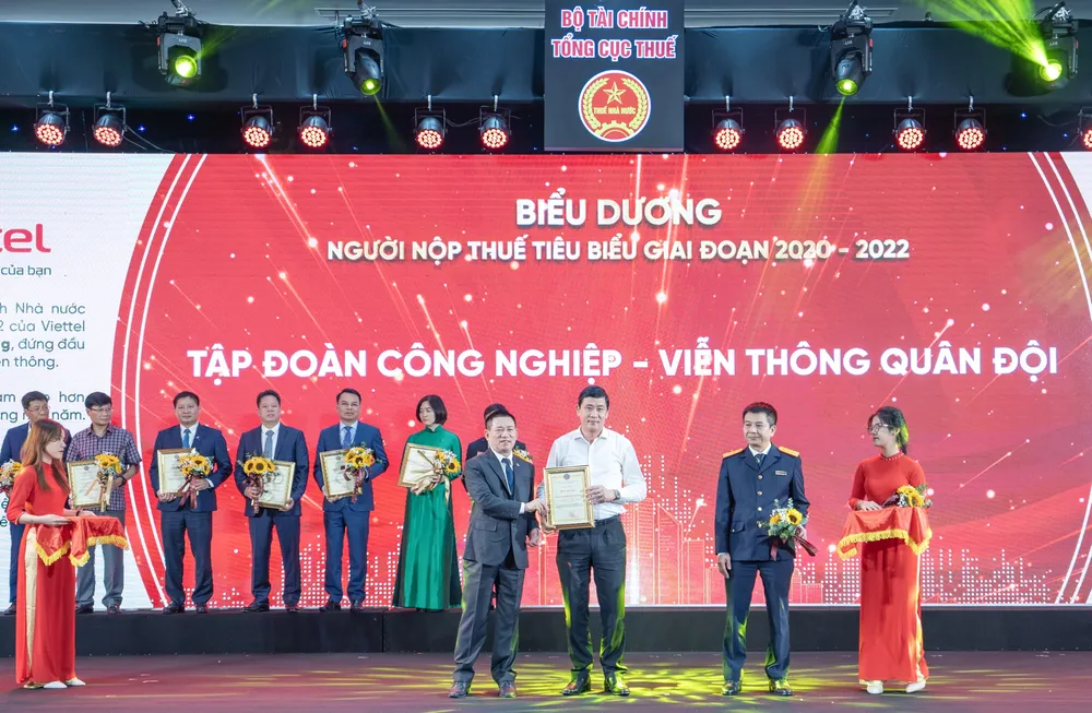 Viettel là doanh nghiệp nộp thuế thu nhập doanh nghiệp lớn nhất trong 3 năm 2020-2022 với gần 102.000 tỷ đồng