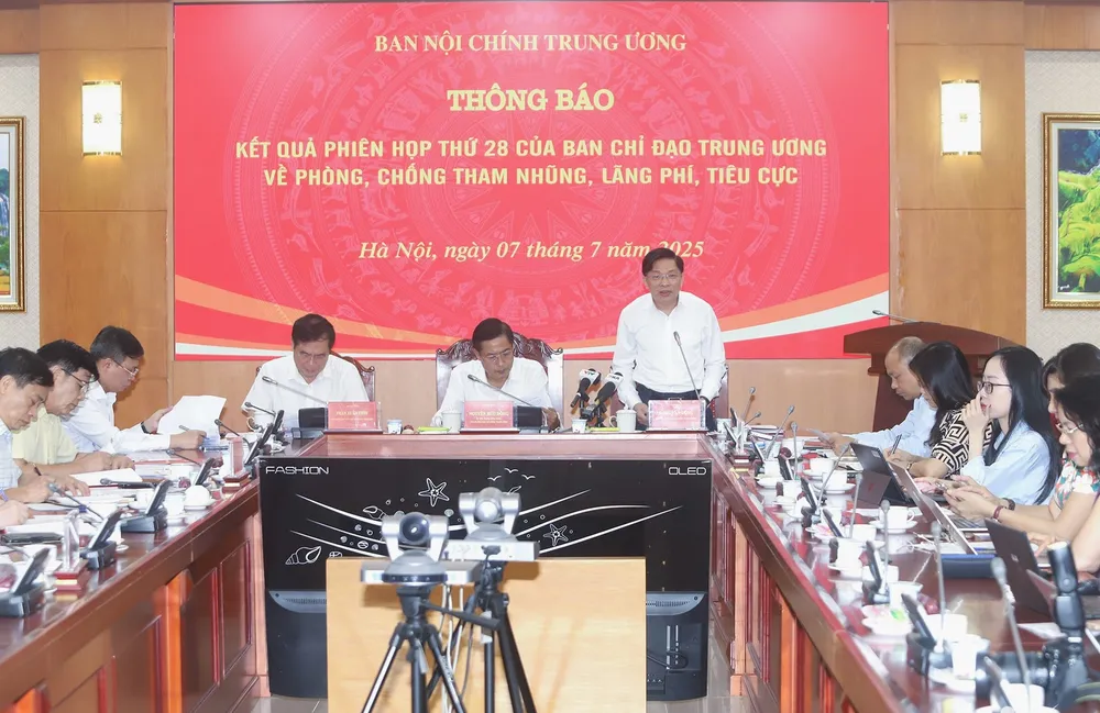 Quang cảnh cuộc họp báo. Ảnh: BNC