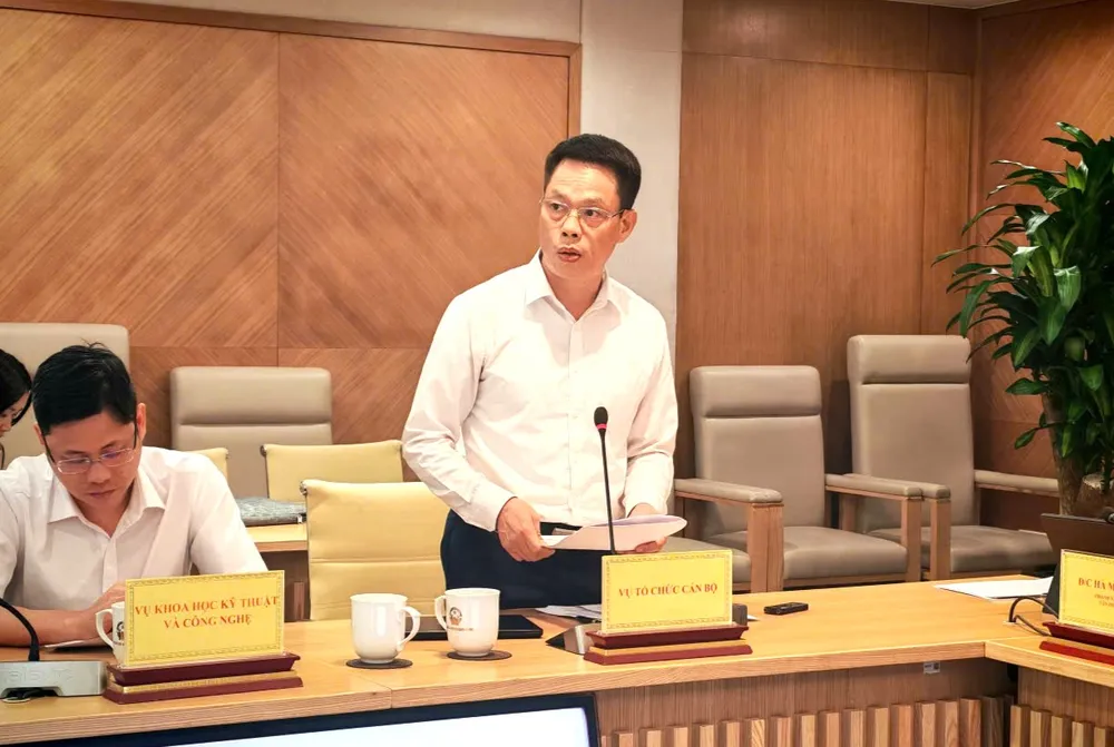 Đồng chí Mai Ánh Hồng, Phó Vụ trưởng Vụ Tổ chức cán bộ, Bộ KH-CN.jpg